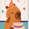 Verjaardagskalender - capybara alle