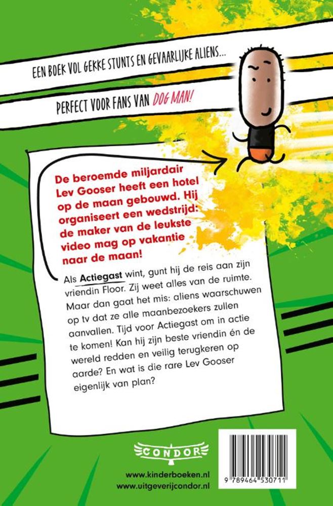 Actiegast 2 - vakantie op de maan 8+