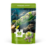 Erwtjes in de ruimte. puzzel, 48 deli 5+ - afbeelding 1
