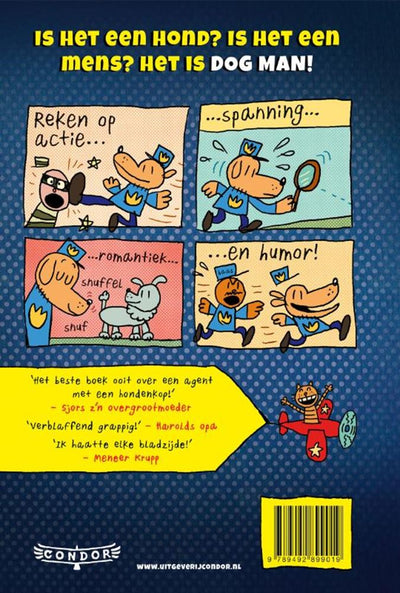 Wpg uitgevers dog man kinderboek
