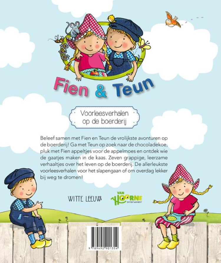 Fien teun voorleesverhalen op de boer