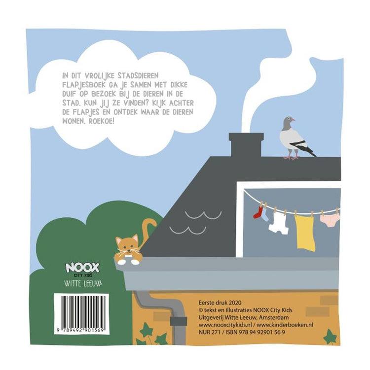 Flapjesboek: het vrolijke stadsdieren.