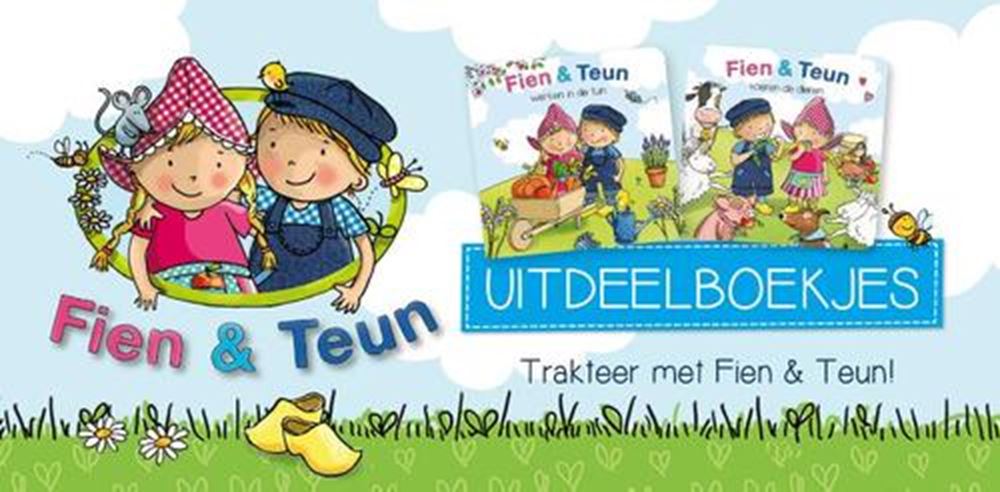 Wpg uitgevers fien teun uitdeelboekjes (2x5). 2+