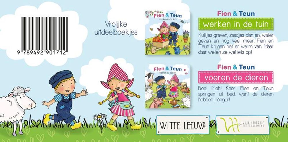 Wpg uitgevers fien teun uitdeelboekjes (2x5). 2+