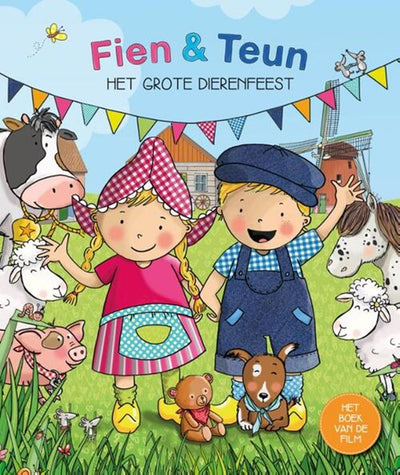 Wpg uitgevers fien teun, het grote dierenfeest. 3+