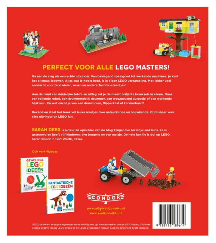 Wpg uitgevers briljante lego ideeën (pb). 7+