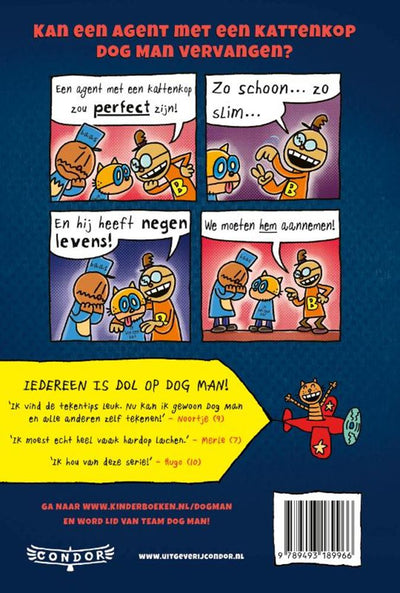 Centraal boekhuis dog man 9: misdaad en blaf. 7+