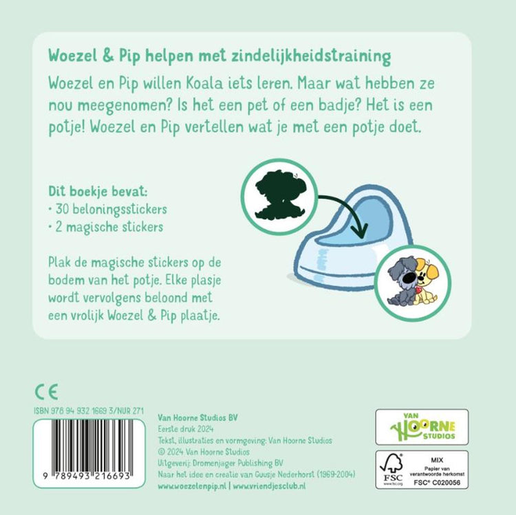 Woezel pip: op het potje 2+