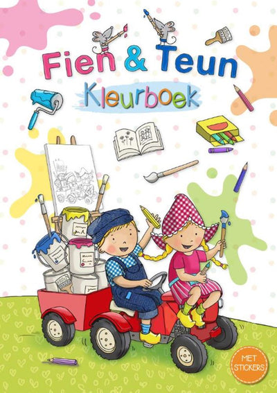 Wpg uitgevers fien teun kleurboek. 2+