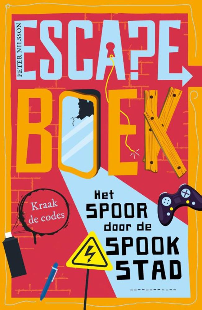 Escape boek - het spoor door de spooksta