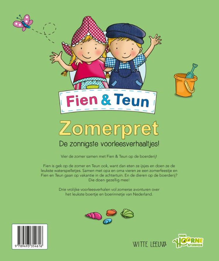 Verhalenboek: fien teun - zomerpret 3+