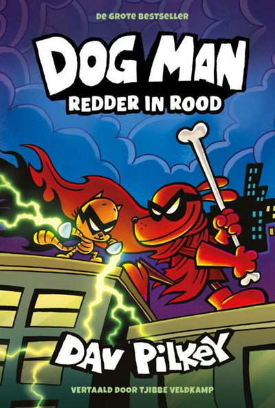 Wpg uitgevers dog man 12 - dog man: redder in rood 7+