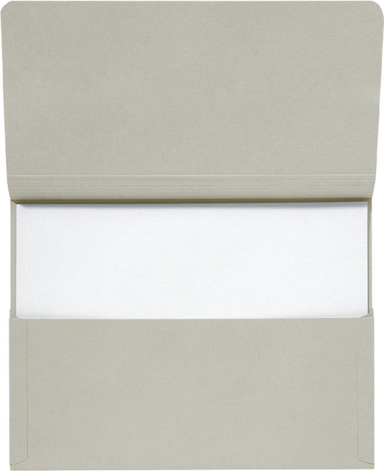 Jalema pocketmap zuurvrij secolor 1-300 vel, grijs, folio (pak 10 stuks)