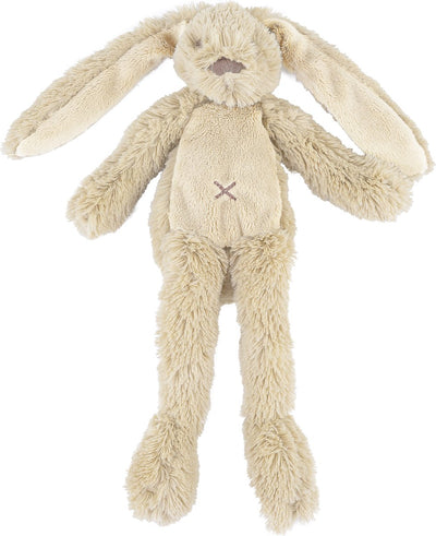 Happy horse konijn richie flatstyle knuffel 27cm - beige - baby knuffel
