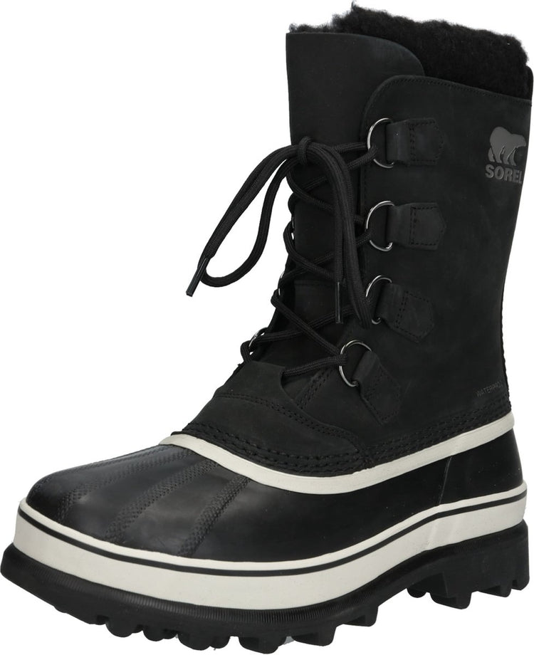 Sorel caribou™ wp men's snowboots - black, dark stone - maat 41
