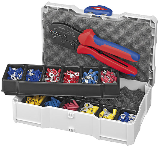 Knipex krimp-assortiment voor kabelverbinders - 979021