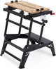 Kreator krt672002 opvouwbare werkbank - verstelbare hoogte en breedte