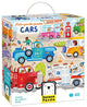 Banana panda puzzel auto's - educatief speelgoed karton 40 stukjes.