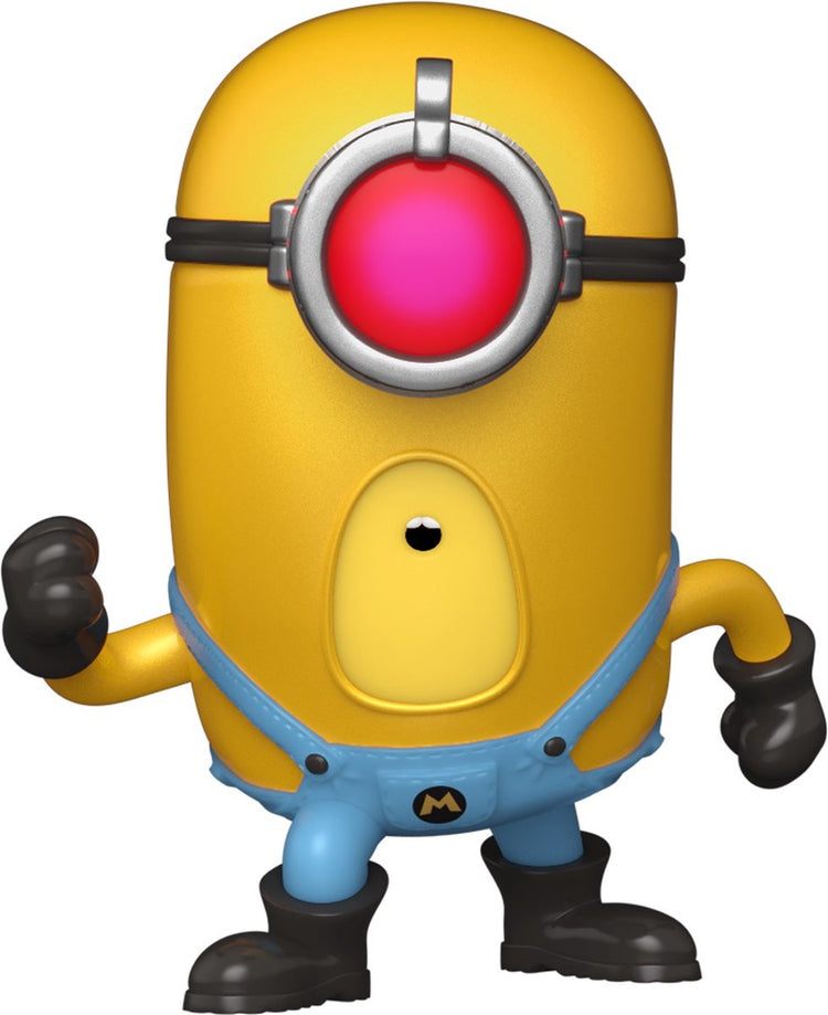 Funko minions despicable me 4 - mega minion mel vinyl figuur 1556 pop! meerkleurig