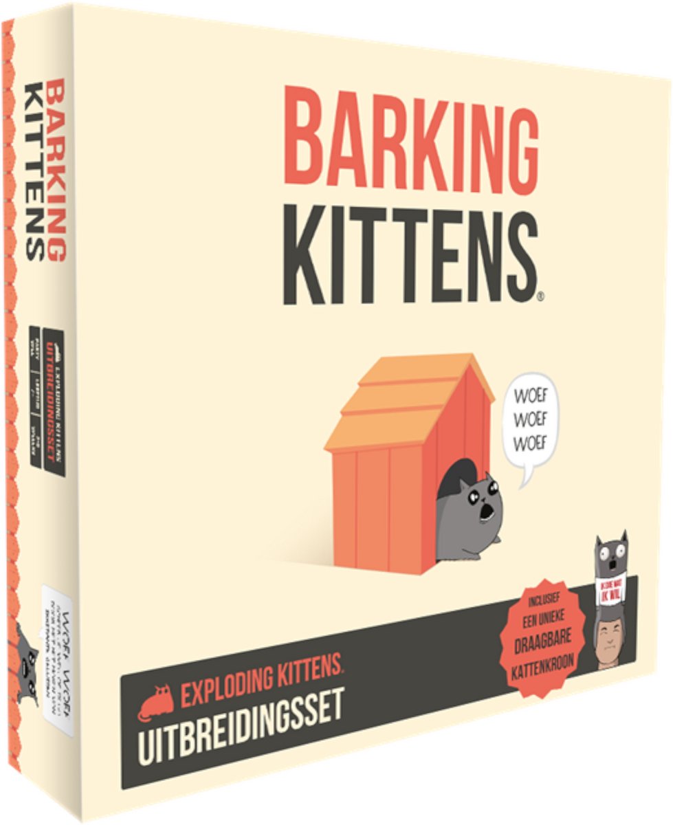 Exploding kittens barking kittens nl