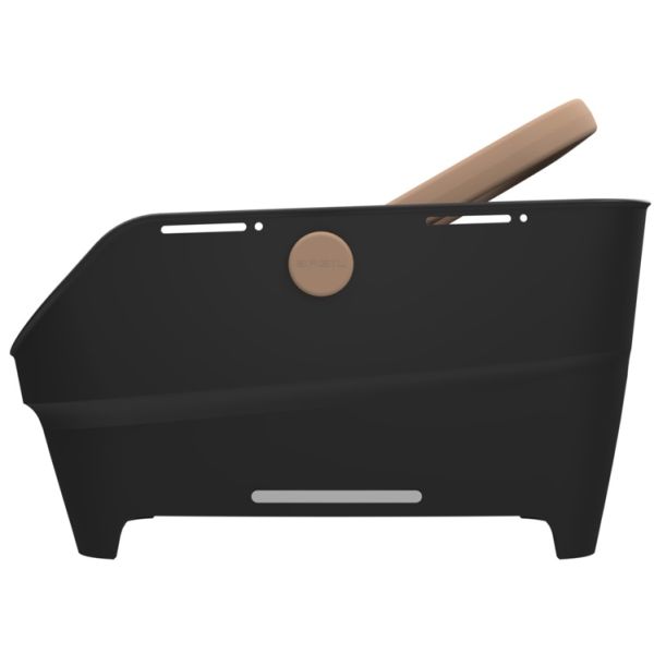 Basil mand cento neo zwart | multi | hendel | 21l