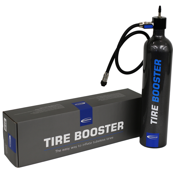 Schwalbe tire booster luchtpomp tubeless incl montage riem 6080.01