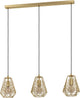 Eglo stype hanglamp - e27 - 96 cm - goud