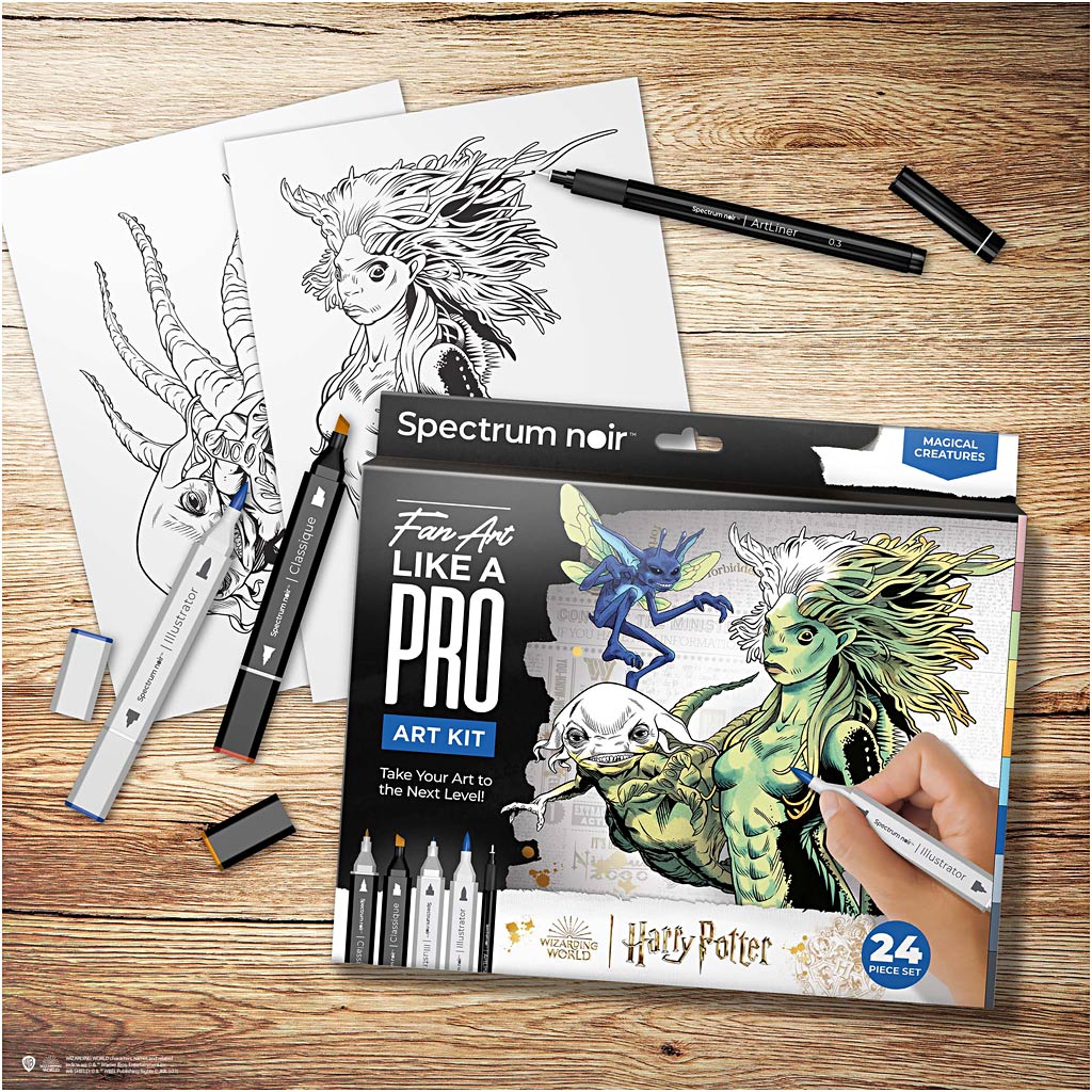 Https: www.cchobby.nl hobbyset-illustratie-harry-potter-magische-wezens-diverse-kleuren-1-doos