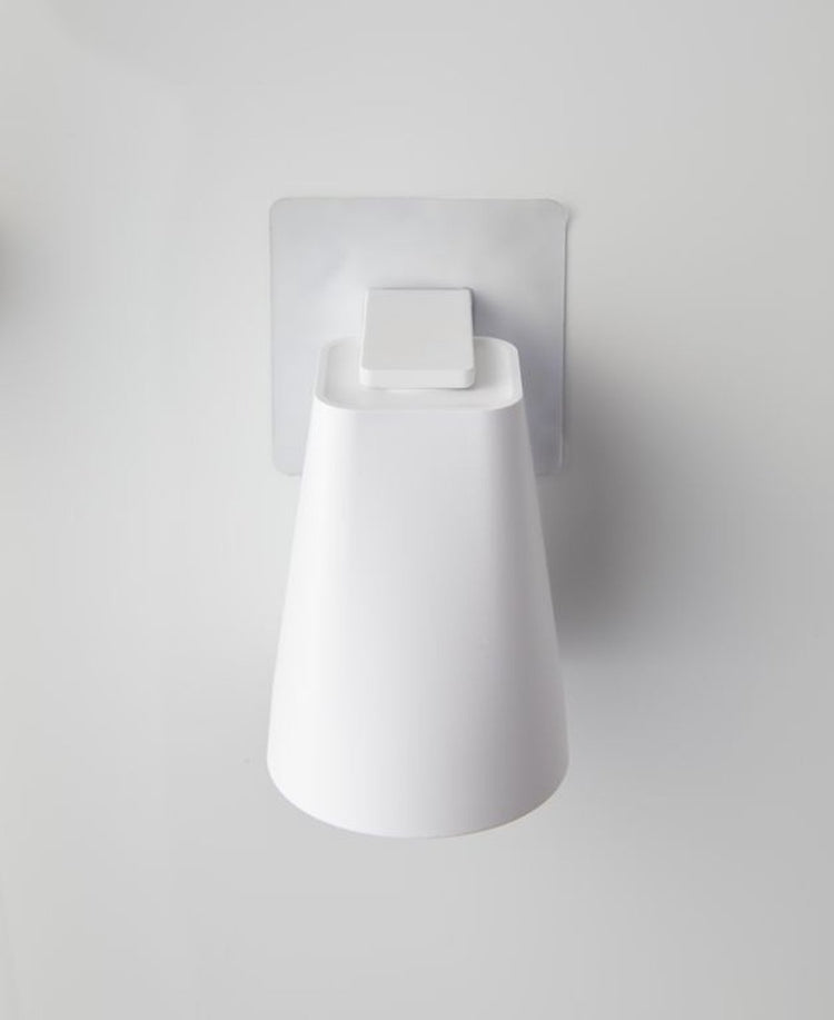 Yamazaki zelfklevende badkamer bekerhouder - tower - wit