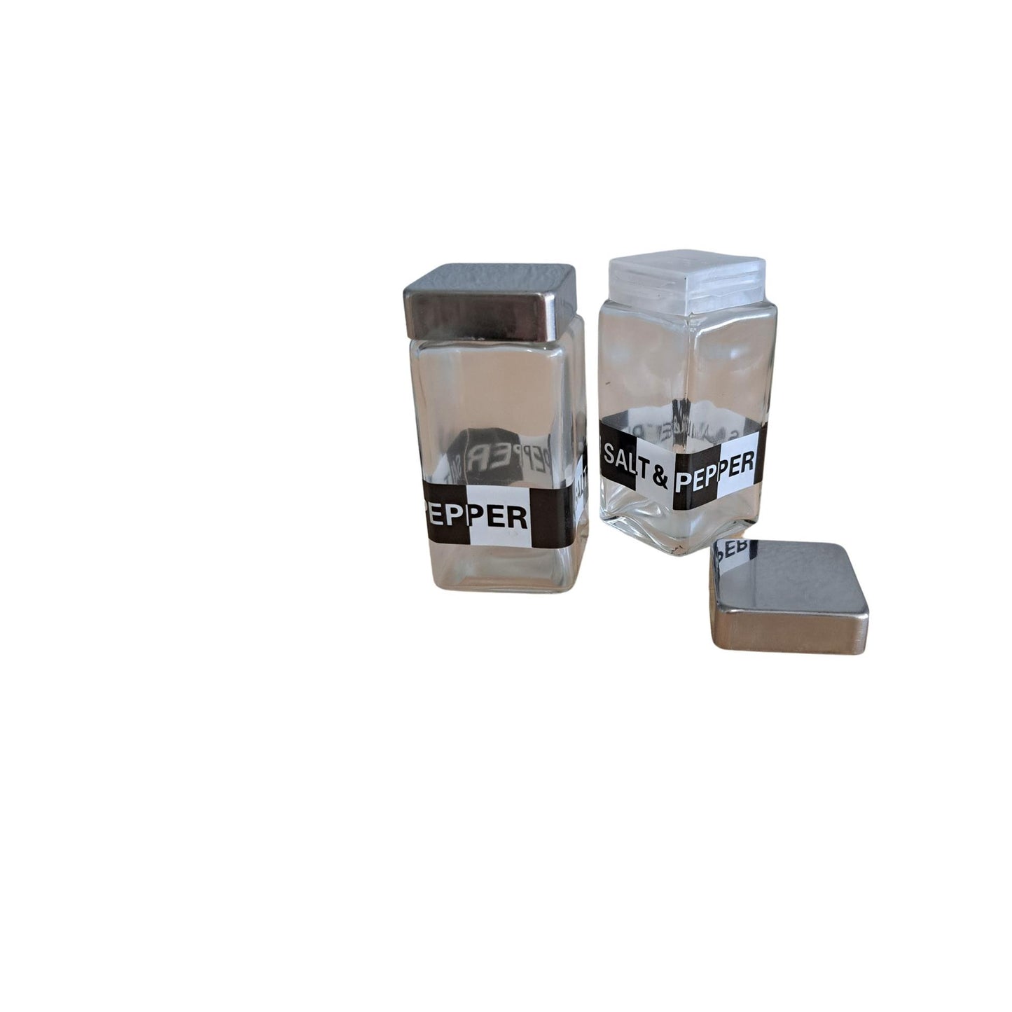 Zout en peper set glas