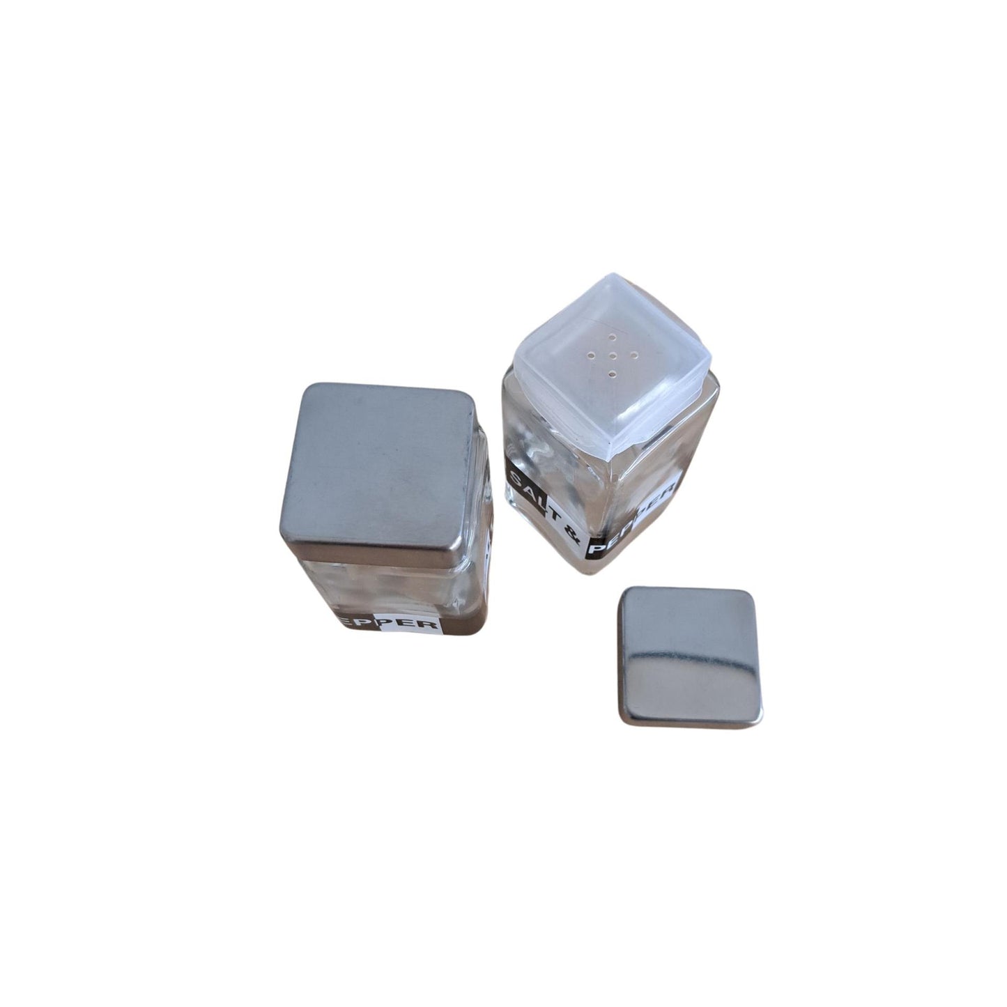 Zout en peper set glas