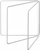 Yamazaki opvouwbare vaatdoekhouder - tower - wit