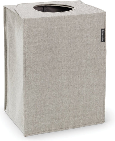 Brabantia wasmand - met deksel - 55 l - grey