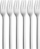 Wmf nuova - taartvorkjes - 6 stuks - rvs - elegant design - vaatwasserbestendig
