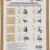 Playmais mosaic 3d insecten versieren, 24st.