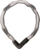 Abus fietsslot kettingslot - tresor 6807c - security level 7 - zilver - 110 cm - geschikt voor elektrische fietsen en stadsfietsen