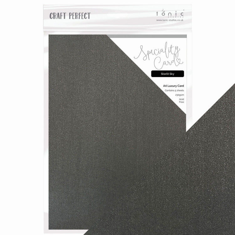 Craft perfect by tonic studios craft perfect • christmas magic speciality card starlit sky