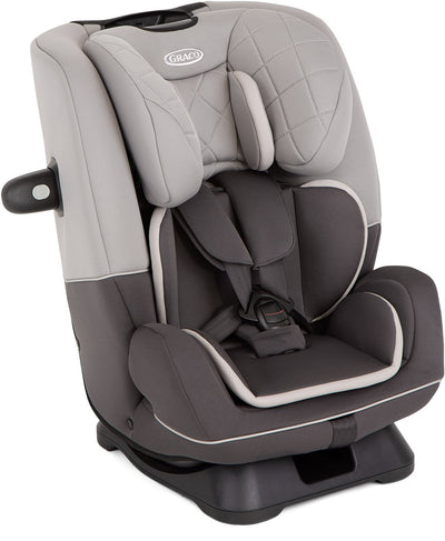 Graco slimfit r129 - iron - 2-in-1 autostoel achterwaarts voorwaarts - van 40 tot 145 cm (vanaf de geboorte tot ca. 12 jaar)