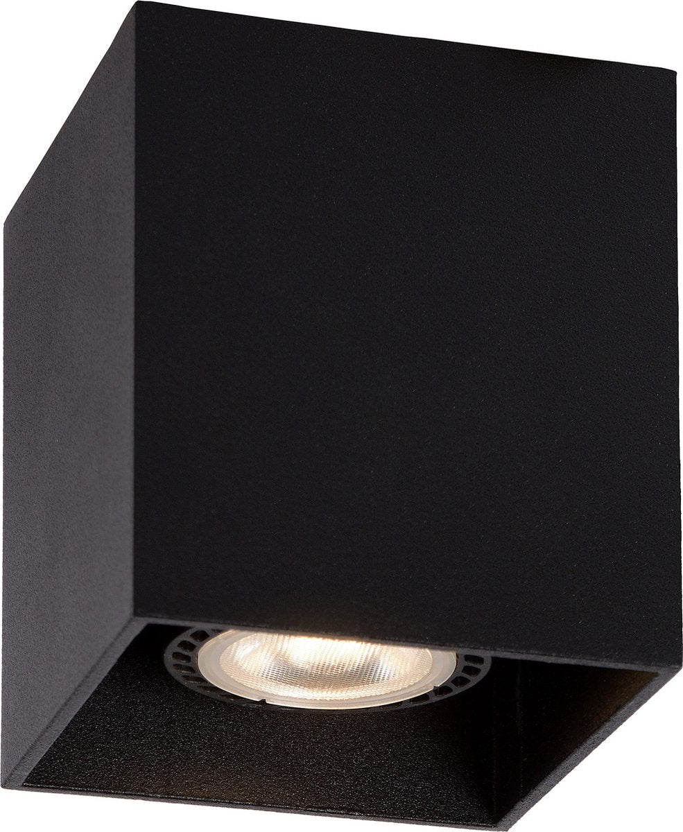 Lucide bodi - plafondspot (plafondlamp) - 1xgu10 - zwart