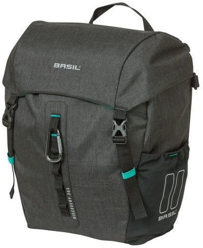 Basil Discovery 365D enkele fietstas M - Lichtgewicht, compact, waterdicht - Zwart