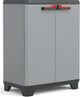 Keter stilo lage kast - 1 plank - 68x39x90cm - donkergrijs zwart