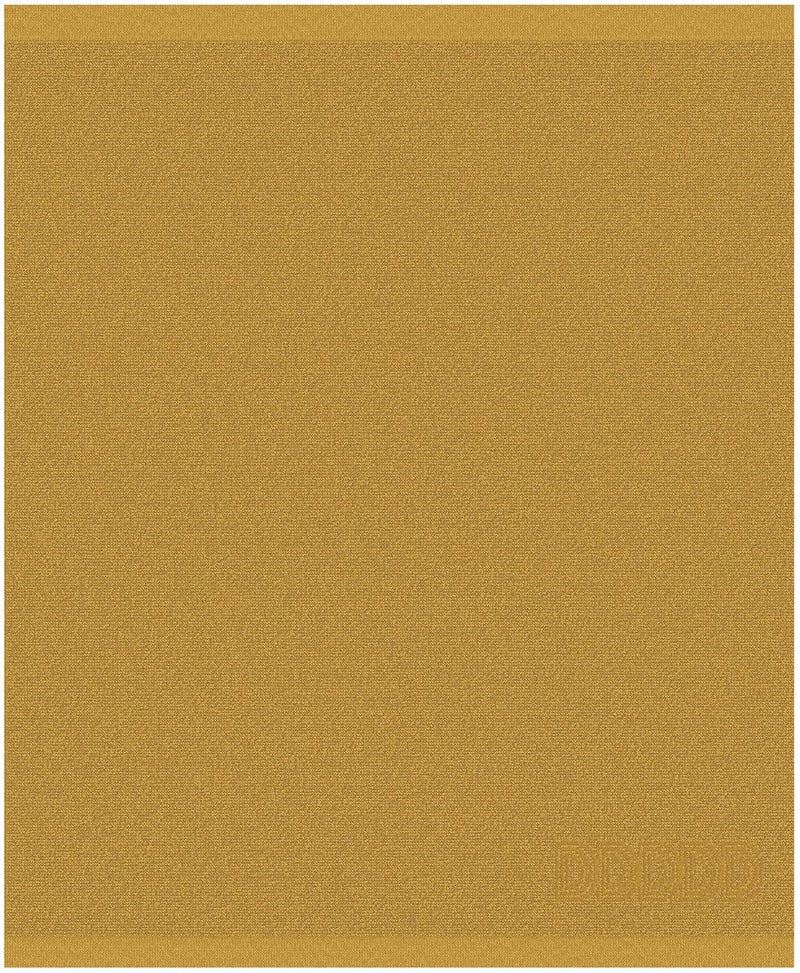 Ddddd - 6x keukendoek - logo - 50x55 cm - okergeel - set van 6 stuks