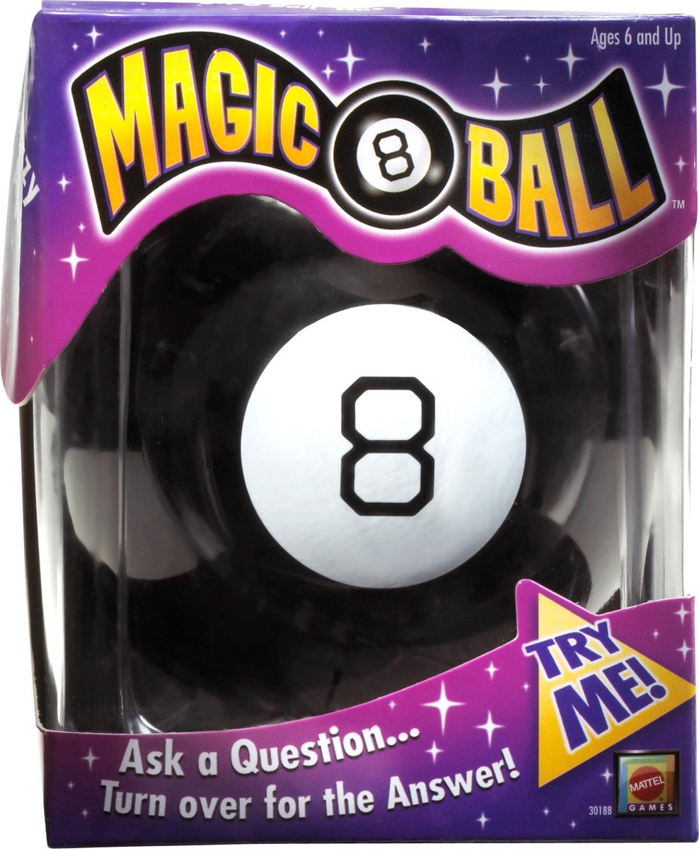 Mattel games magic 8 ball