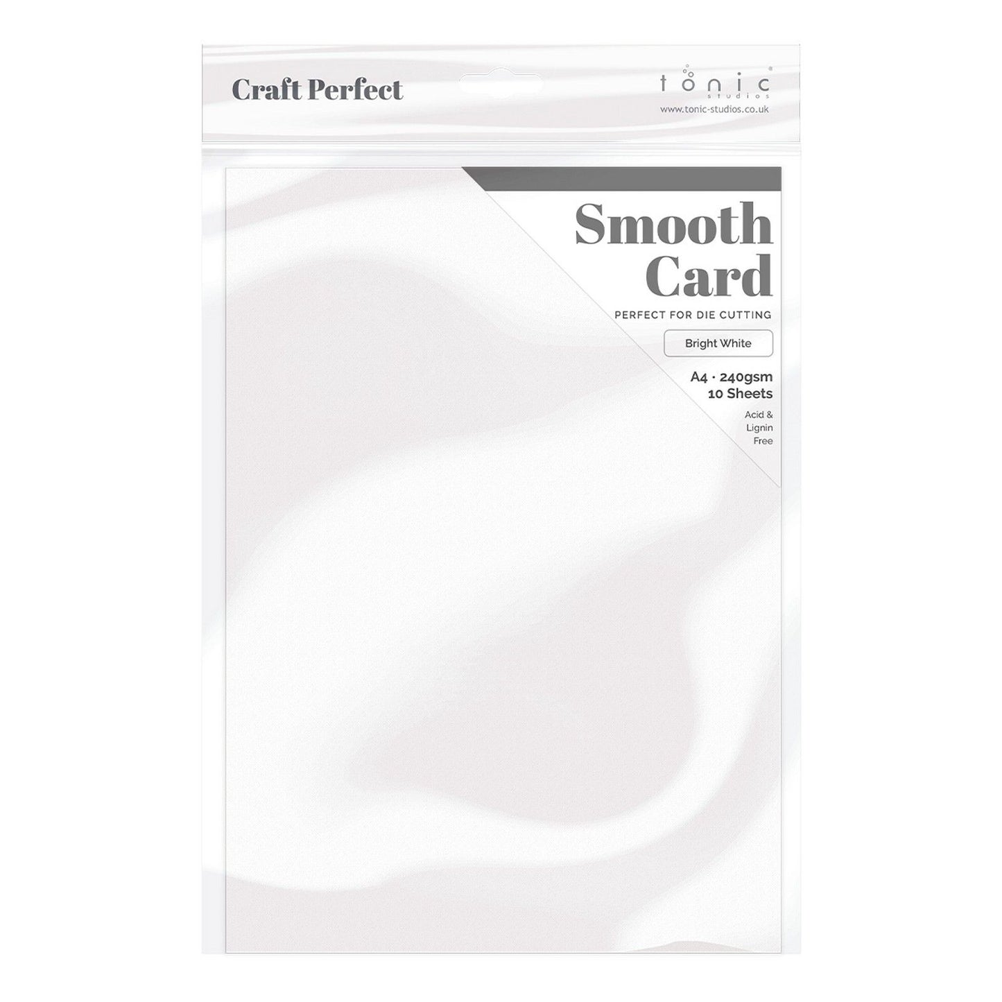 Craft perfect by tonic studios craft perfect • smooth card a4 240g white 5pcs