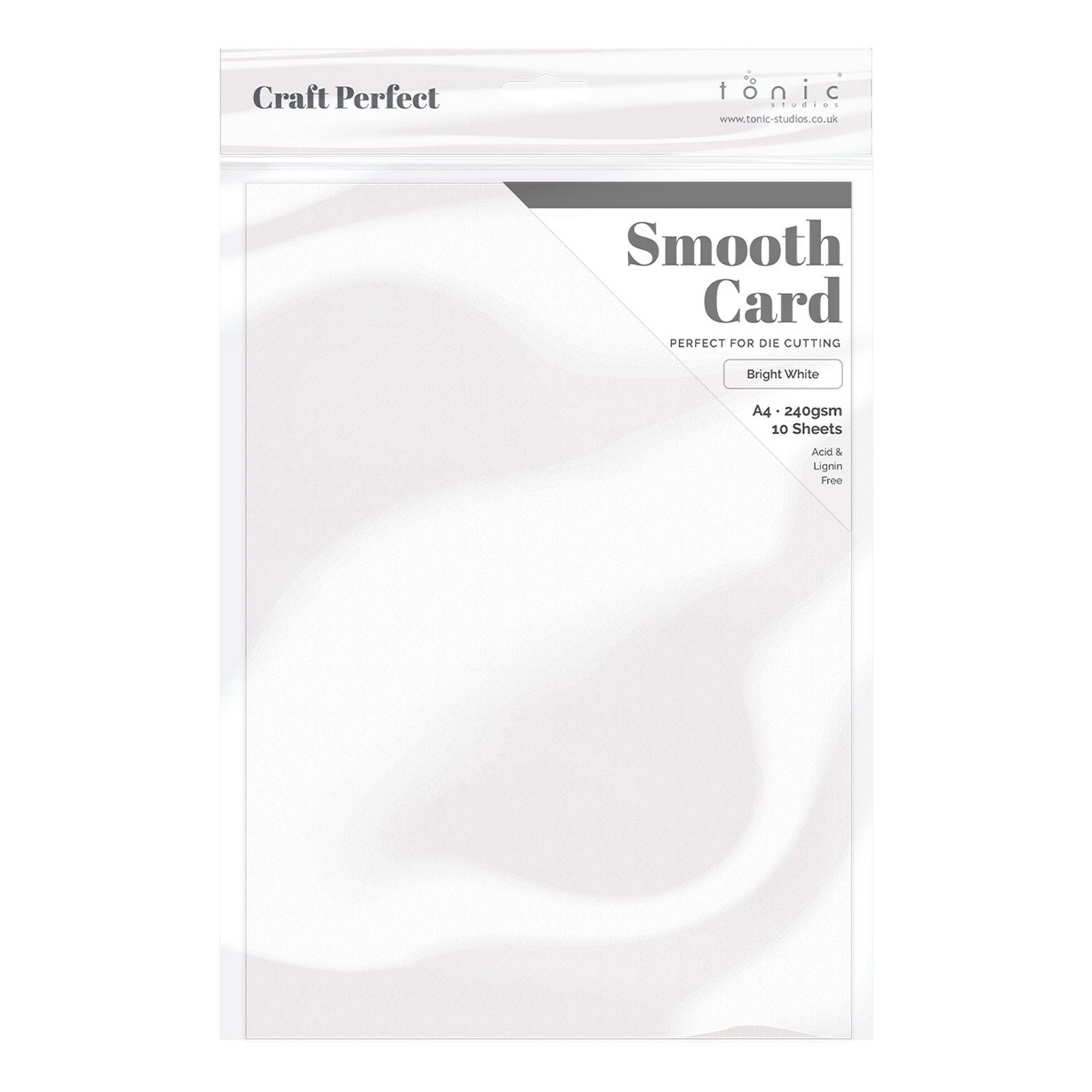 Craft perfect by tonic studios craft perfect • smooth card a4 240g white 5pcs
