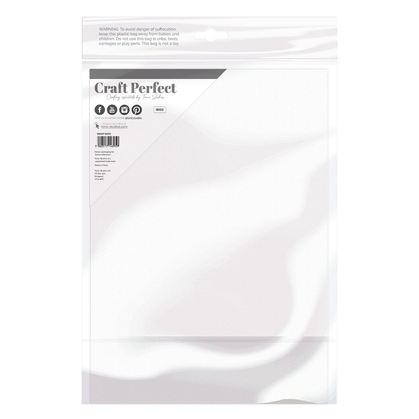 Craft perfect by tonic studios craft perfect • smooth card a4 240g white 5pcs
