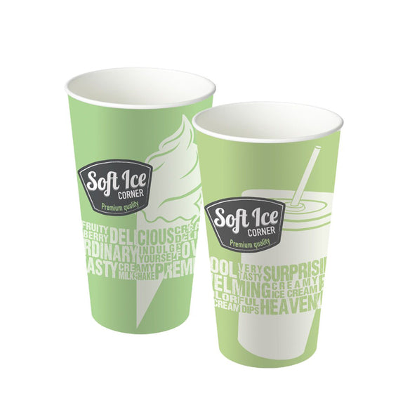 Soft ice corner softice corner shake ijsbeker 500 cc