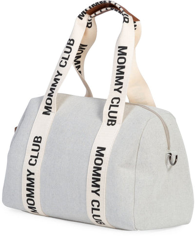 Childhome mommy club verzorgingstas - luiertas - canvas - ecru - 38 x 21 x 27 cm - 22l
