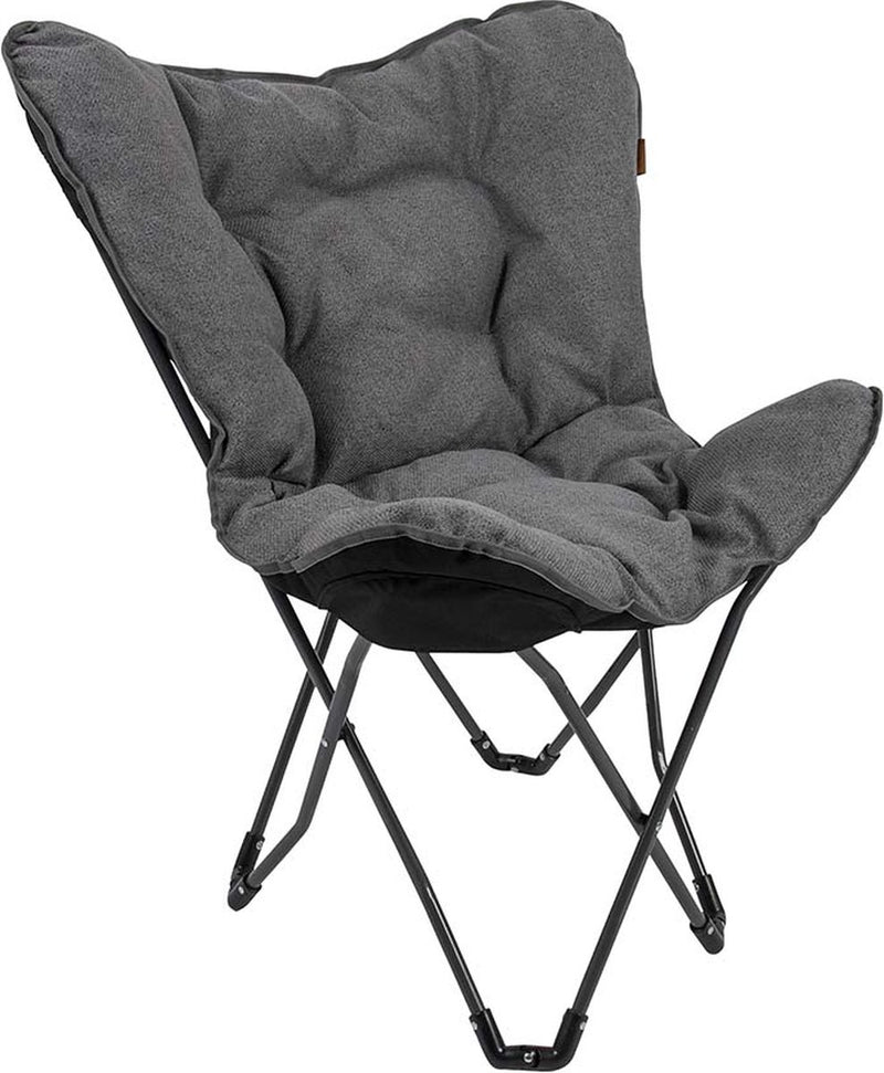 Bo-camp - urban outdoor - vlinderstoel - grainger - m - nika - grijs
