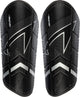 Avento scheenbeschermers - double strap - zwart - maat l